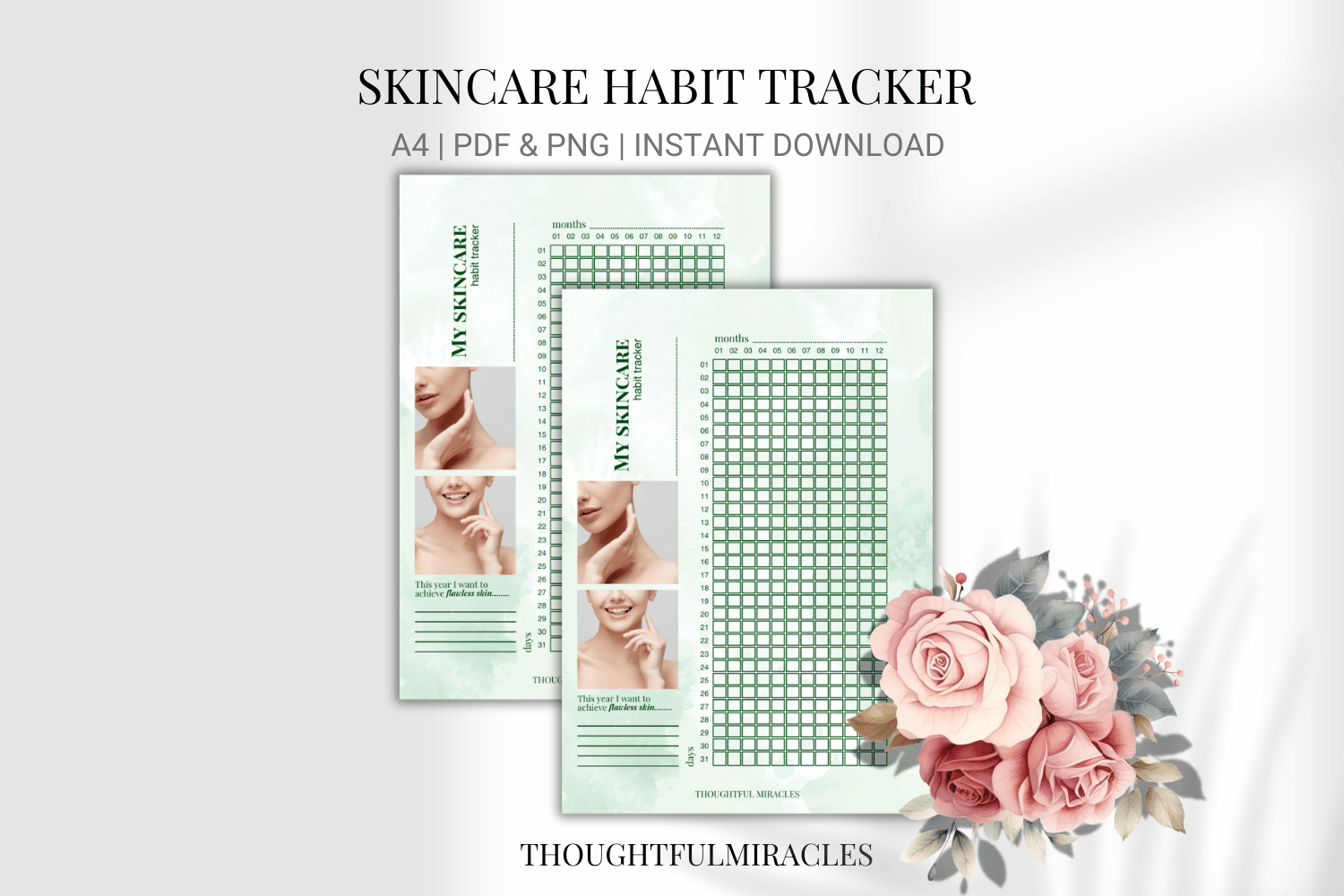 matcha-dew-skincare-habit-tracker-a4-pdf-png-files-instant-download-copy