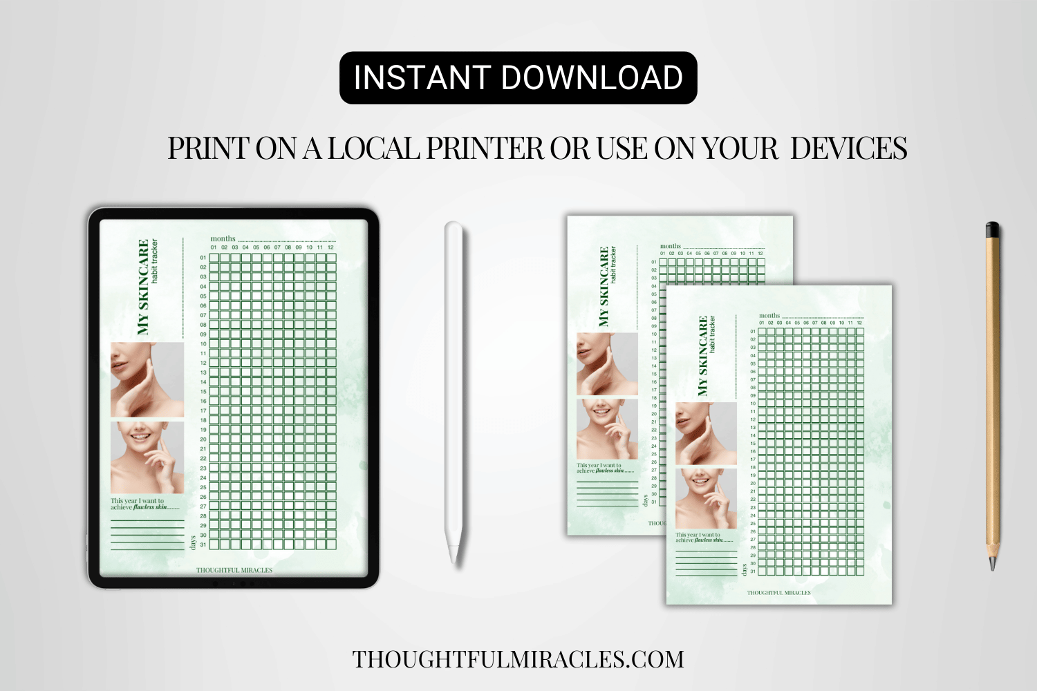 matcha-dew-skincare-habit-tracker-a4-pdf-png-files-instant-download-copy