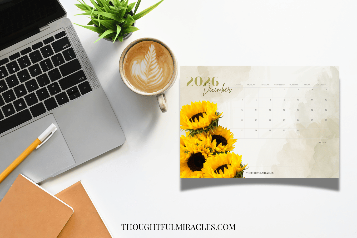 2026-golden-bloom-monthly-printable-calendar-digital-desk-wall-calendar-pdf-png-a3-a4-instant-download